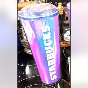 Starbucks Holographic Purple Tumbler